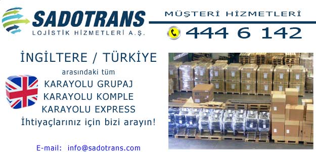 ingiltere nottingham grupaj parsiyel nakliye