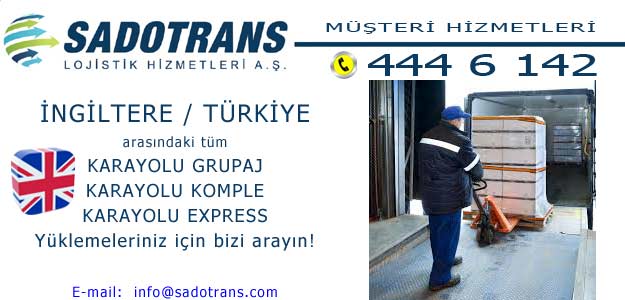ingiltere nottingham parsiyel tir tasima ucreti