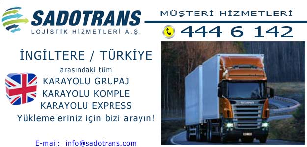 ingiltere karayolu navlun fiyatlari